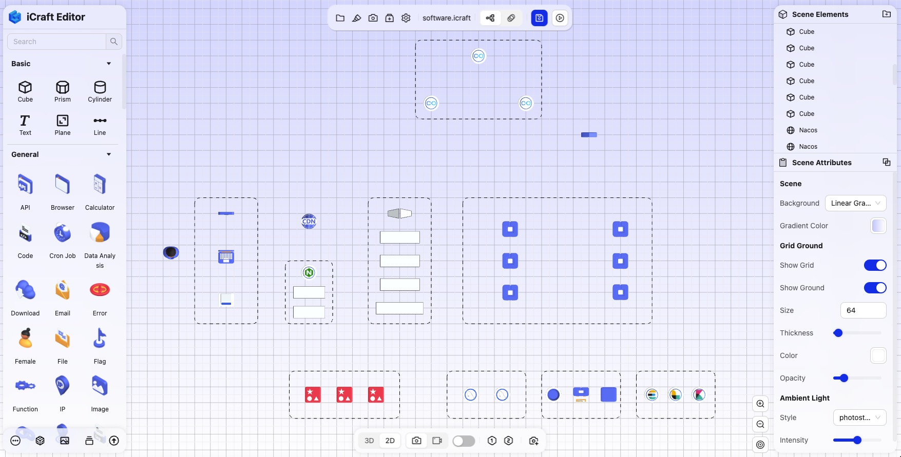 system architecture diagram