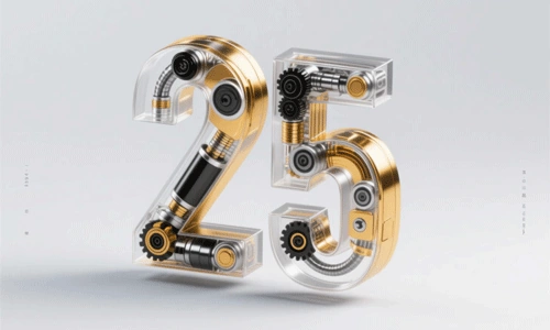 机械数字25科技渲染