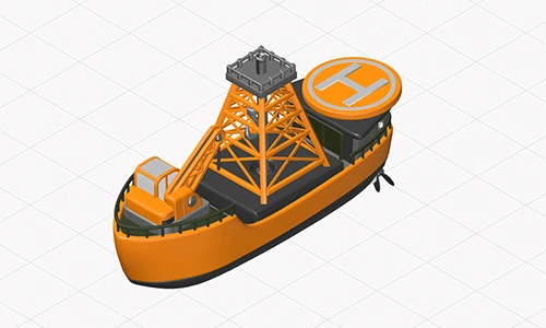 专业摄影风格极简美学 - AI渲染效果
